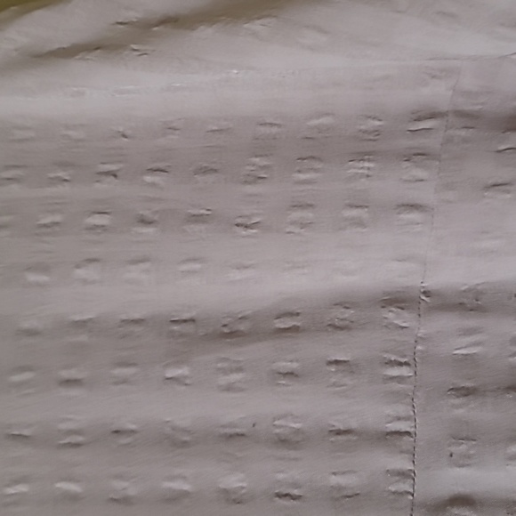 Scoop hem oversized PLUS 1X 3 button Shirt - Picture 8 of 8